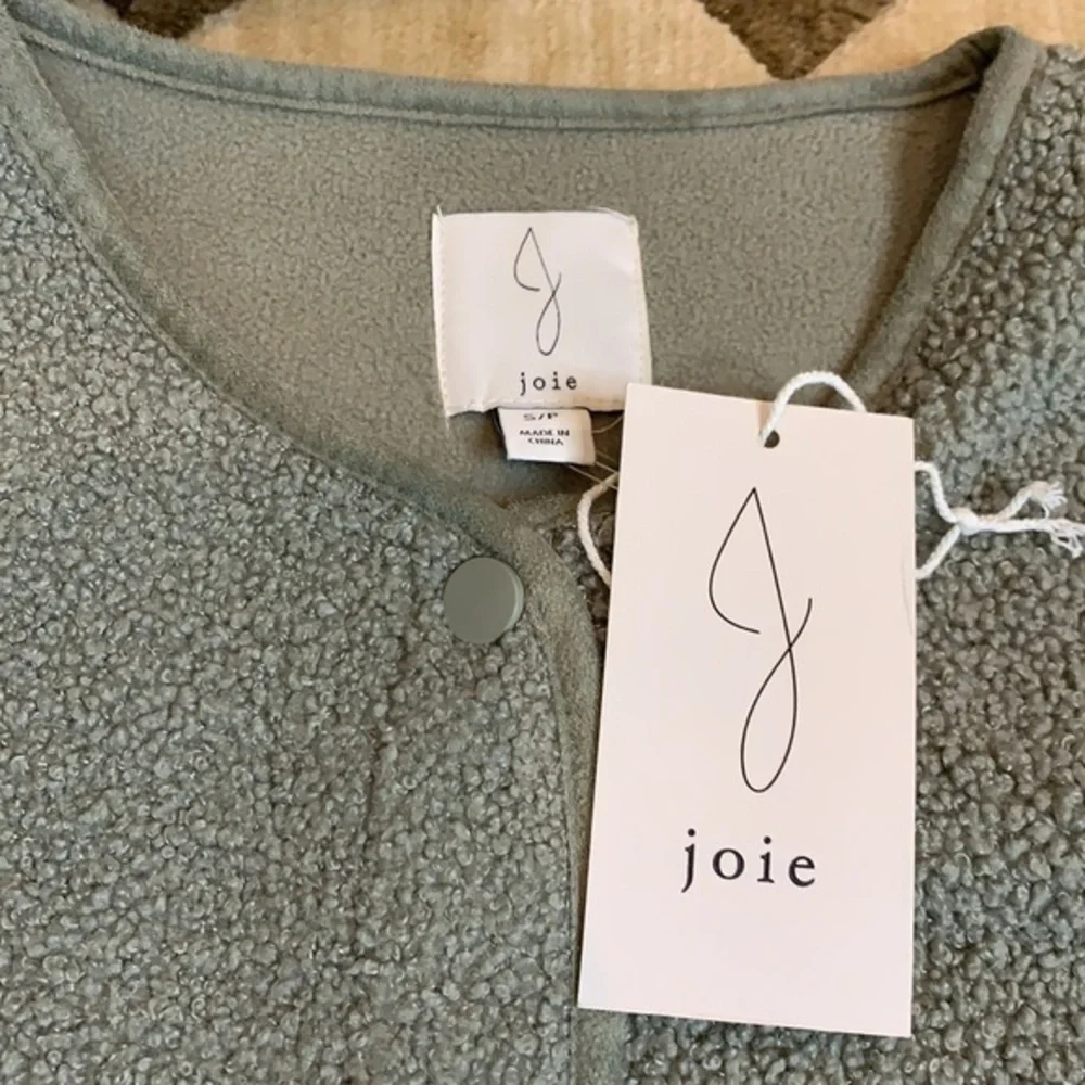 JOIE sage green snap button cardigan - Picture 7 of 7